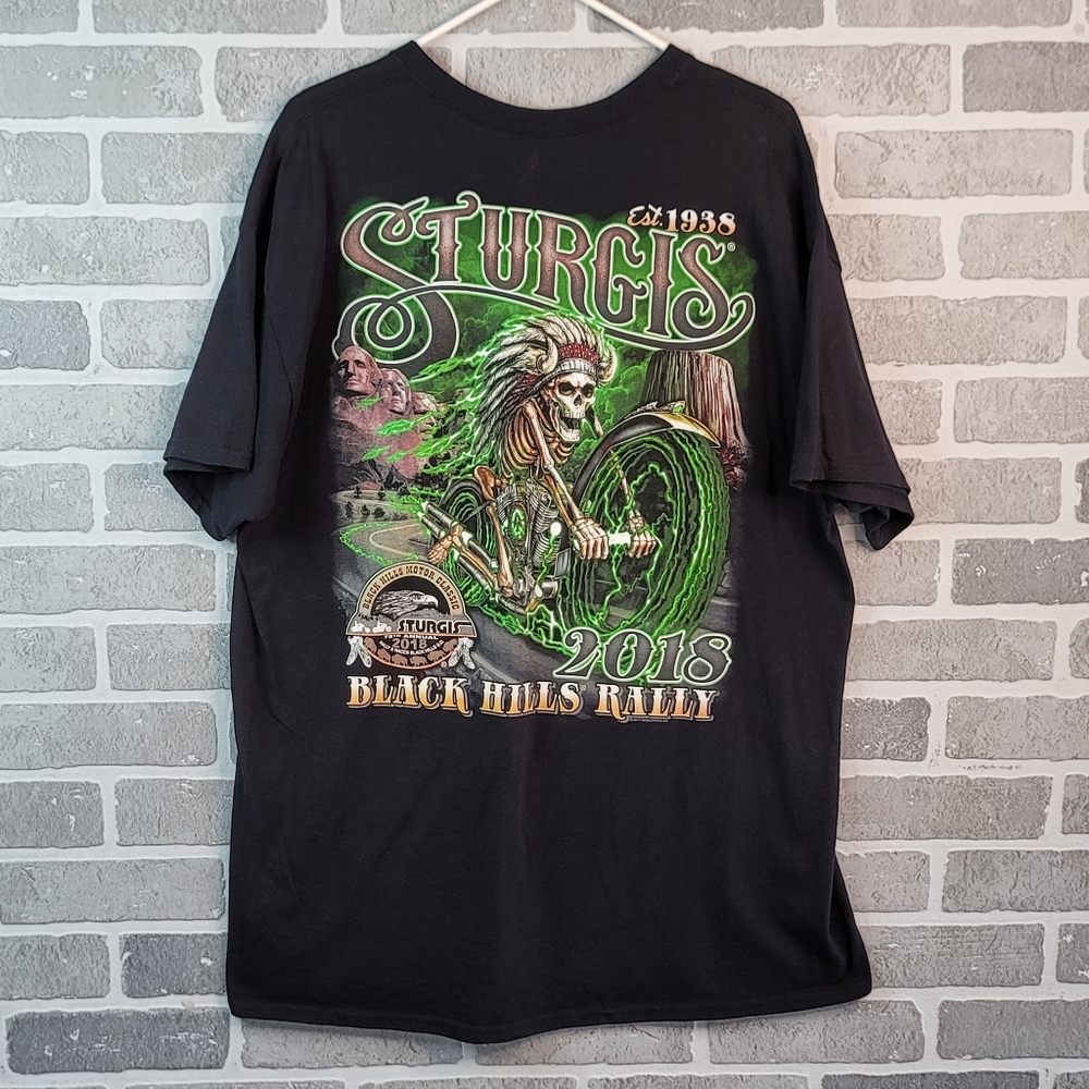 Sturgis Black Hills Motor Classic Bike Rally 2018 Possessed Motorcycle Men's Tee